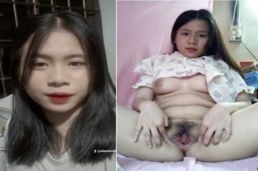 Clip sex Diễm Trinh học sinh nhưng bướm nhiều lông