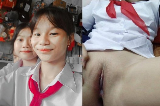 Clip sex em nữ sinh cấp 2 còn đeo khăn quàng